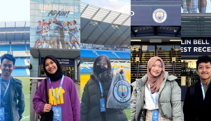 Mahasiswa UGM Belajar Strategi Bisnis di Klub Sepak Bola Manchester City