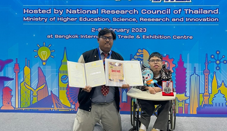 Aplikasi Layanan Ramah Disabilitas Buatan Mahasiswa Difabel UGM Raih Perak di IPITEX Bangkok   