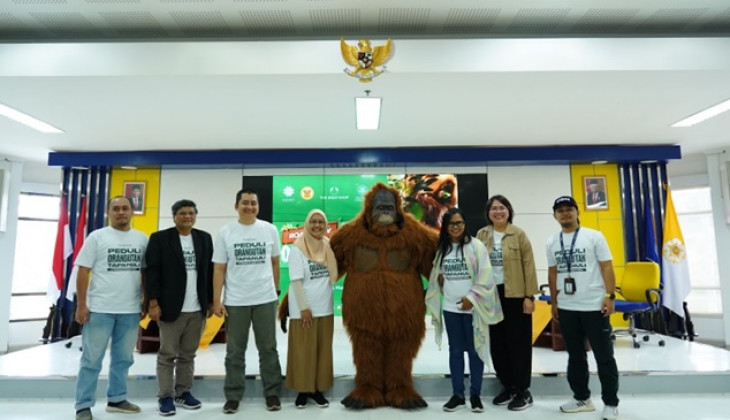 Terancam Punah, Yayasan KEHATI, OIC, dan The Body Shop Gelar Roadshow Peduli Orangutan di UGM