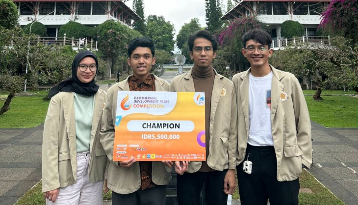 UGM Students Champions of Geothermal Development Plan Competition