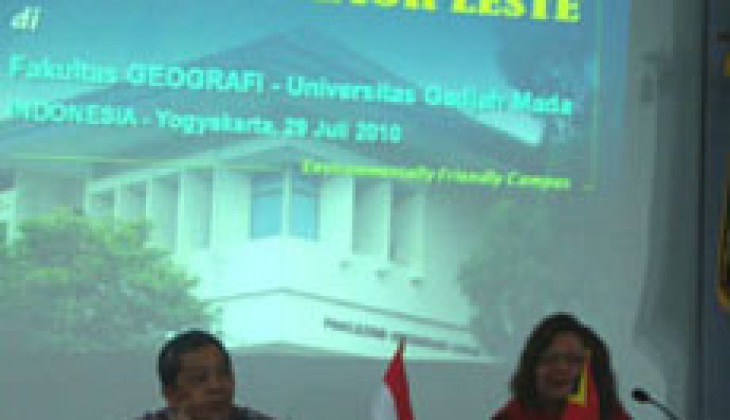 Fakultas Geografi UGM Terima Kunjungan Komisi D Republik Timor Leste
