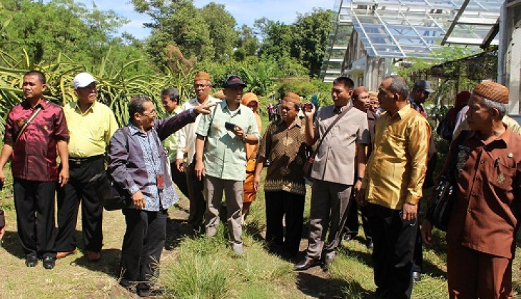 100 Kades Kabupaten Bone Bolango Gorontalo Belajar Pertanian Terpadu Di KP4