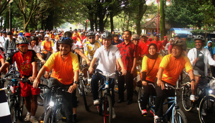 Menpora, Sri Sultan dan Rektor UGM Luncurkan Gerakan Daulat Bersepeda