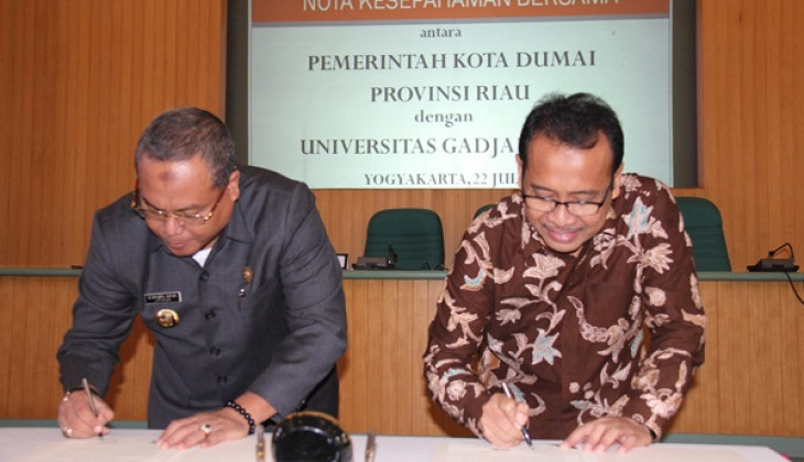 UGM-Pemkot Dumai Jalin Kerjasama