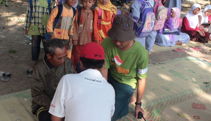 Mahasiswa Gelar Simulasi Bencana Gempa Bumi 5,6 SR