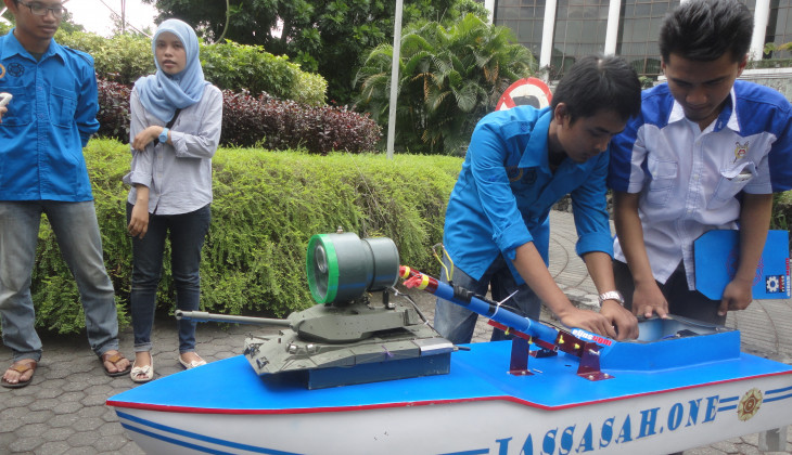 Mahasiswa UGM Buat Spy Ship Untuk Laut Indonesia