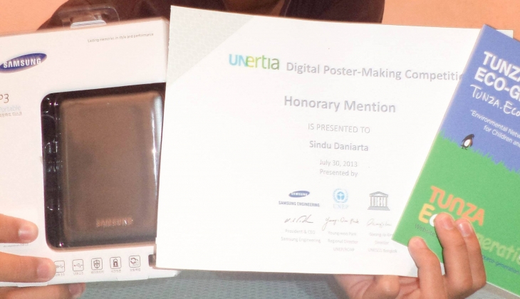 Sindu Raih Honorable Mention Kompetisi Poster International