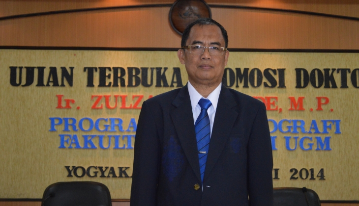 Kaji Keruangan Pengembangan Agropolitan Jagung, Zulzain Raih Doktor