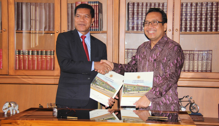 UGM dan INAP-CFP Timor Leste Jalin Kerjasama 