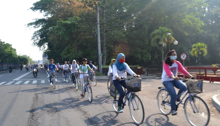 International Day of Forest: Mahasiswa Bersepeda Ajak Jaga Hutan