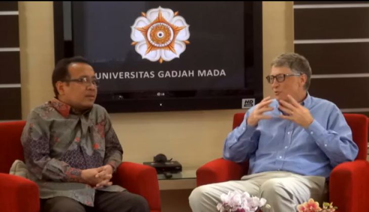 Bill Gates Apresiasi Pengabdian Masyarakat UGM