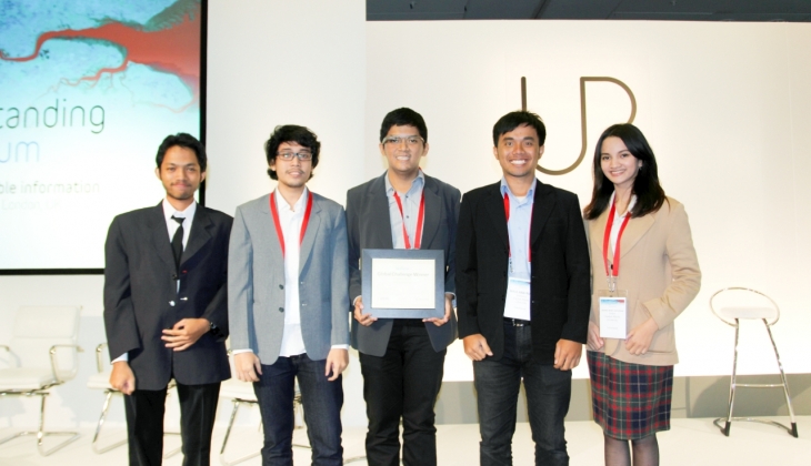 Tim Aplikasi Quick Disaster UGM Raih Global Winner di London