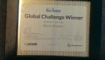 Tim Aplikasi Quick Disaster UGM Raih Global Winner di London