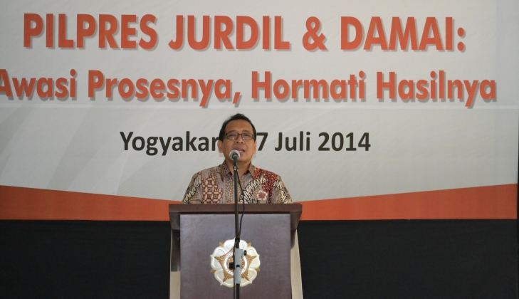 Akademisi DIY Mengajak Masyarakat Kawal Pilpres Jurdil dan Damai 