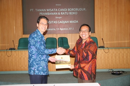 UGM-PT.TWC Borobudur, Prambanan & Ratu Boko Sepakat Kerjasama Pengembangan SDM Pariwisata