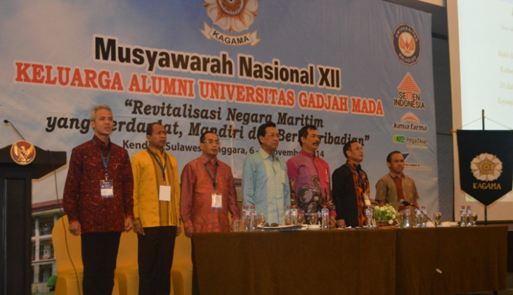 Ganjar Pranowo Pimpin KAGAMA Periode 2014-2019