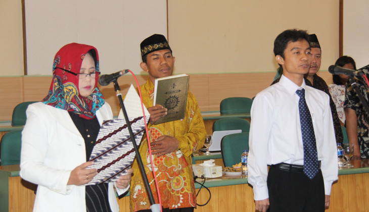 UGM Lantik Dua Pejabat Baru