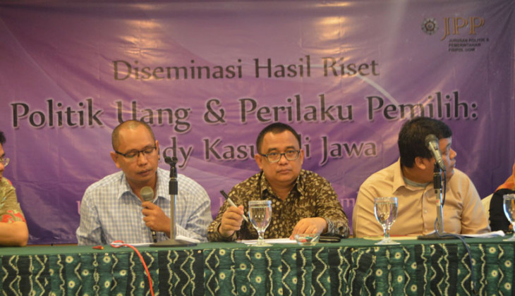 Hasil Peneiltian JPP: Pemberian Sumbangan Pengaruhi Pemilih