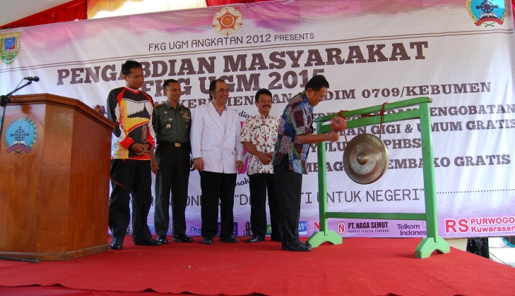 FKG UGM Pengabdian Masyarakat di Kebumen, Jawa Tengah