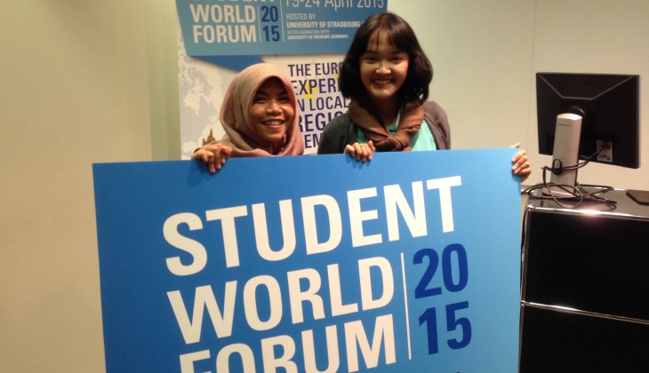 Mahasiswa UGM Ikuti Student World Forum 2015