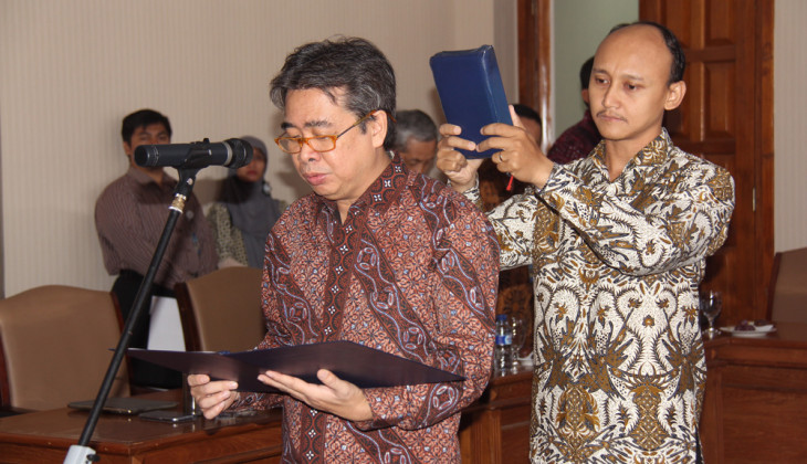 Rektor Lantik Kepala Kantor Jaminan Mutu