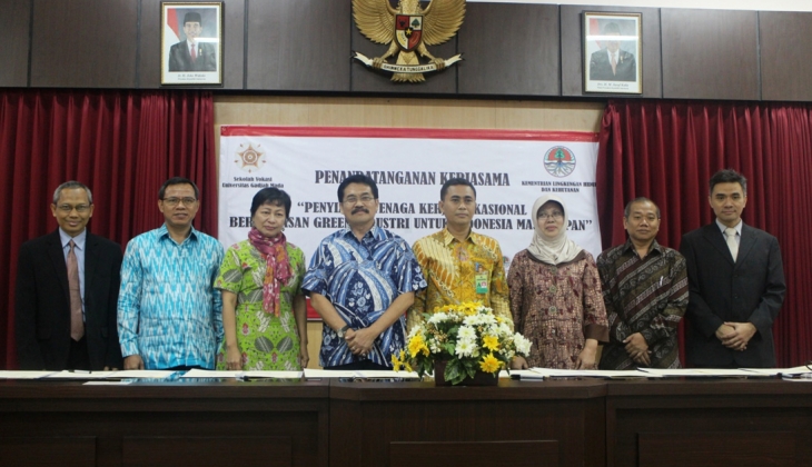 Sekolah Vokasi Kerja Sama Dengan 17 Instansi dan Perusahaan Indonesia
