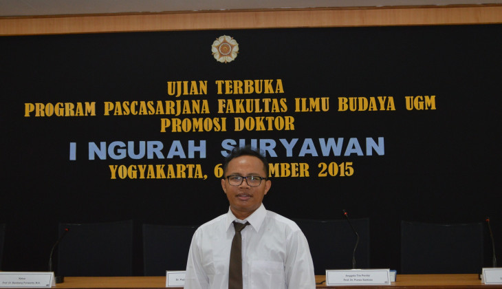 Ngurah Suryawan, Dosen UNIPA Raih Doktor