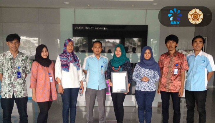Tim ARJUNA UGM dan PT. Sky Energy Indonesia