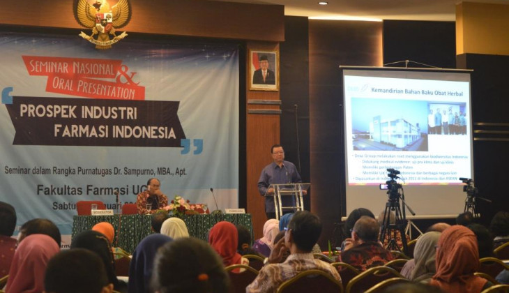 Suasana Seminar Prospek Industri Farmasi Indonesia