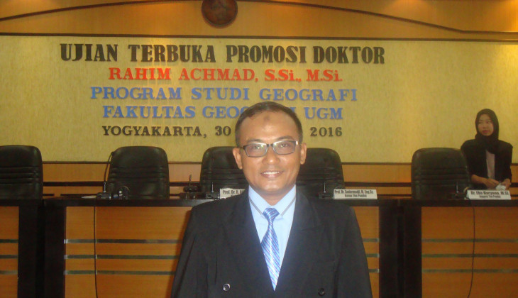 Rahim Raih Doktor Usai Kaji Hidrogeologi Pulau Ternate
