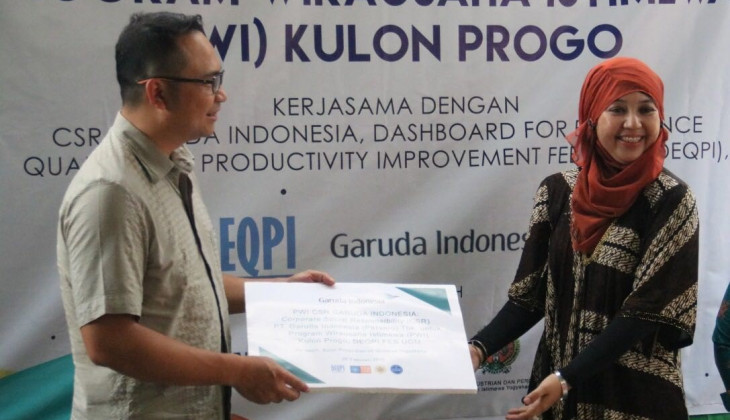 DEQPI FEB UGM Jalin Kerja Sama dengan Garuda Indonesia untuk Program Wirausaha Istimewa