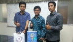 Tim mahasiswa UGM raih juara 1 Lomba Inovasi K3 Pertamina yang diselenggarakan oleh Pertamina RU IV Cilacap, 25 Februari lalu.
