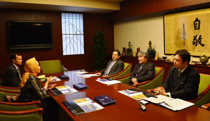 Rektor UGM Hadiri Simposium ICL di Kyoto University