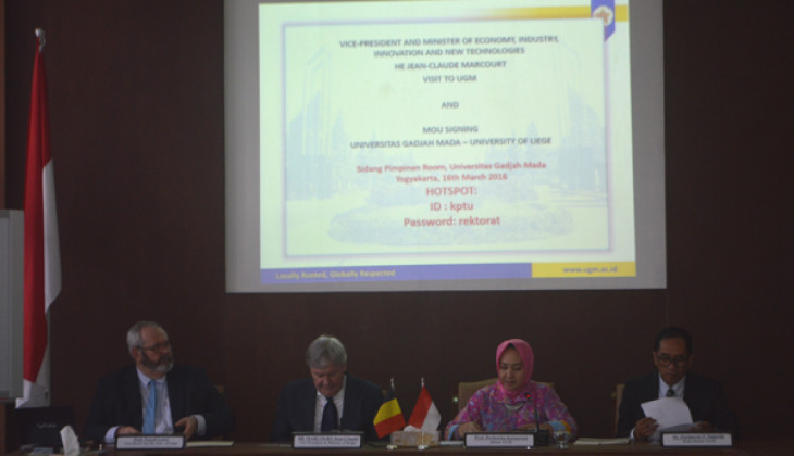 UGM dan University of Liege Pererat Kerja Sama Riset