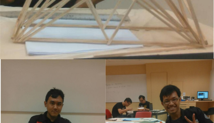 UGM Juara  II Bridge Design Competition di Singapura