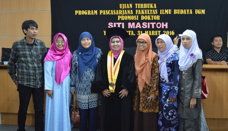 Siti Masitoh, dosen UIN-MALIKI raih Doktor