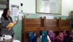Mahasiswa UGM Sosialisasikan 1000 HPK dengan Kalender Pintar Bayi Sehat 