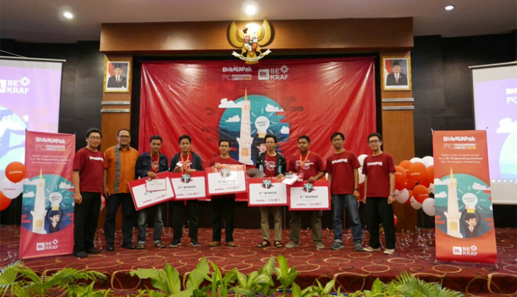 Mahasiswa UGM Borong Juara Kontes Programming Bukalapak