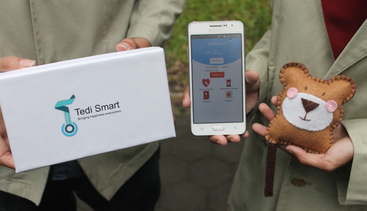 Termometer dan Aplikasi Smartphone Tedi Smart