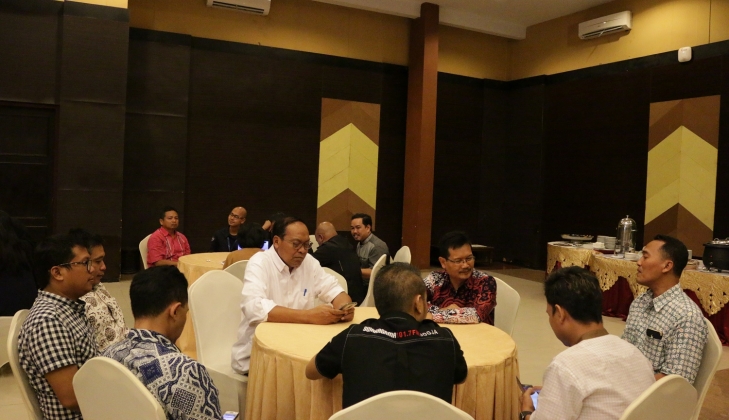 Suasana Silaturahmi dan Buka Bersama UGM dengan Wartawan
