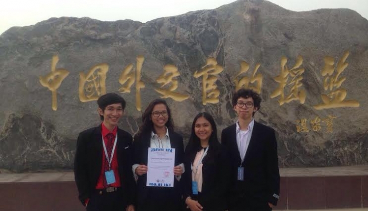 Delegasi UGM Meraih Penghargaan Beijing Model United Nation