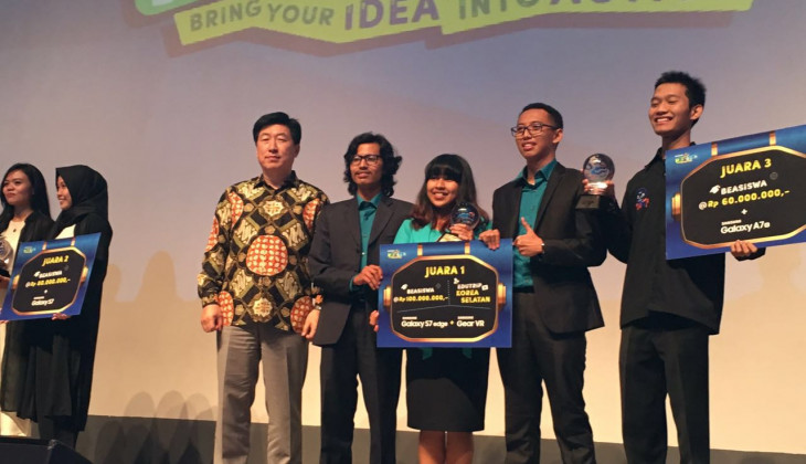 Mahasiswa UGM Raih Juara 1 Samsung Ideaction  