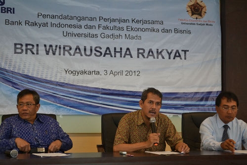 FEB-BRI Jalin Kerjasama Luncurkan Program BRI Wirausaha Rakyat
