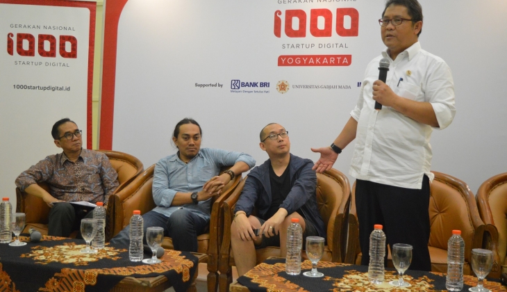 UGM, Kemkominfo, dan Kibar Menginisiasi Gerakan Nasional 1000 Startup Digital di Yogyakarta