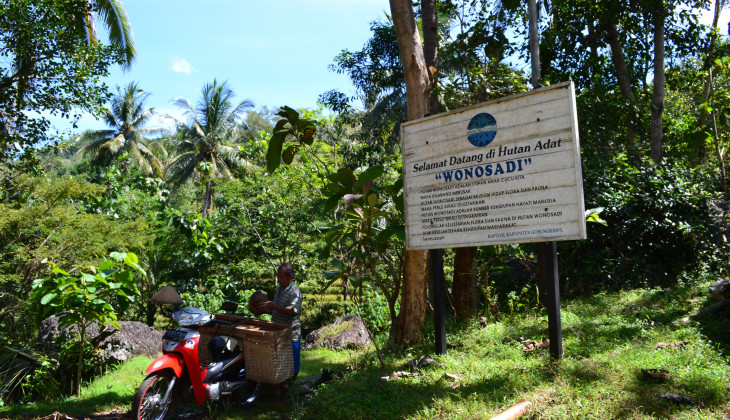 Dua Mahasiswa Australia Meneliti Hutan Wonosadi