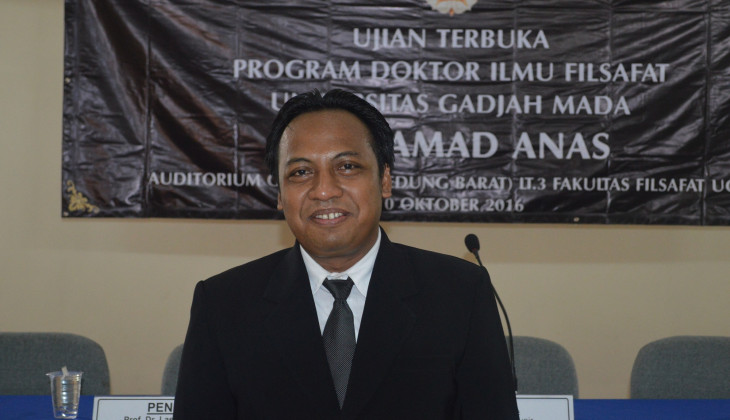 Kaji Kritik Nalar, Moh Anas Raih Doktor
