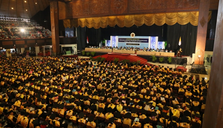 UGM Wisuda 1.633 Lulusan Pascasarjana