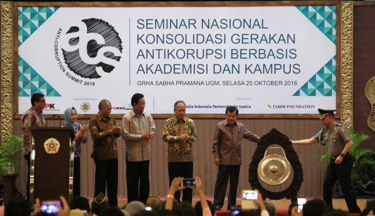 Wapres JK: Hanya Orang Yang Bernyali Berani Korupsi