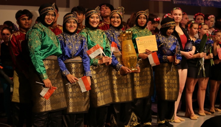  Rampoe UGM Berjaya di Festival Internasional Eropa (foto: dok. Rampoe UGM)