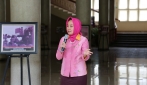 Pameran Perjalanan Sejarah UGM di Balairung